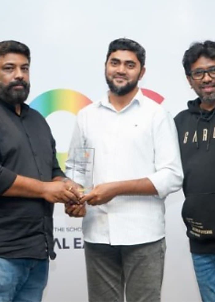 Members of the Sirah Digital team receiving an award